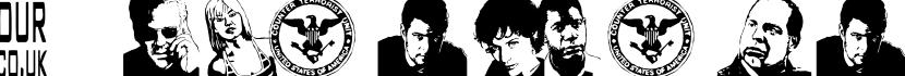 24hourbauer字体预览图