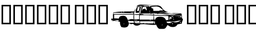 Trucks for Judy *S*字体预览图