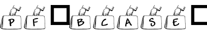 pf_bcase1字体预览图