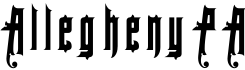AlleghenyPA字体预览图