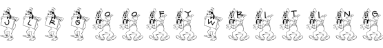 JLR Goofy Writing字体预览图