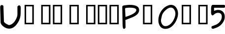 Urbain and his Pig Organ 5字体预览图