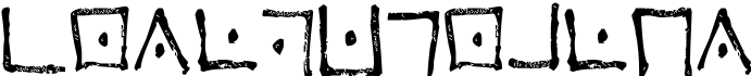 Cryptography字体预览图