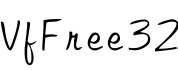 VfFree32字体预览图