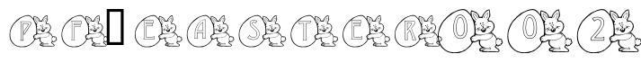 pf_easter002字体预览图