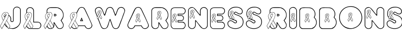 JLR Awareness Ribbons字体预览图