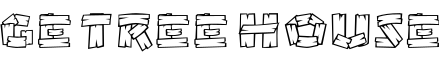 GE Tree House字体预览图