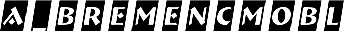 a_BremenCmObl字体预览图