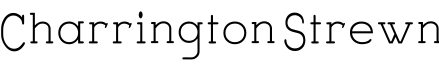 Charrington Strewn字体预览图