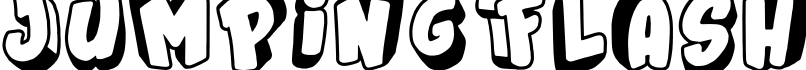 Jumping Flash字体预览图