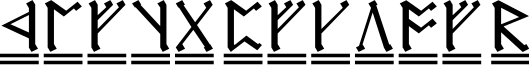 Cirth Erebor 2字体预览图