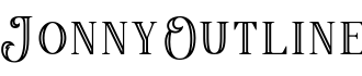 JonnyOutline字体预览