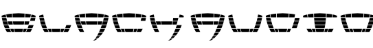 Black Audio字体预览图