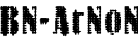 BN-ArNoN字体预览图
