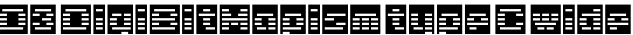 D3 DigiBitMapism type C wide字体预览图