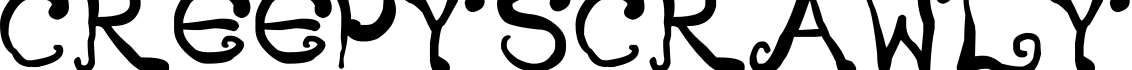 Creepy Scrawly字体预览图