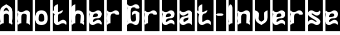 Another Great-Inverse字体预览图
