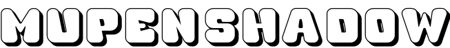 Mupen Shadow字体预览图