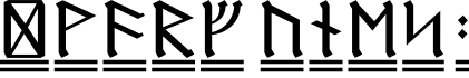 Dwarf Runes 2字体预览图