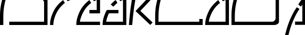 BreakLoOp字体预览图