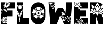 Flower字体预览