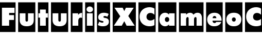 FuturisXCameoC字体预览图