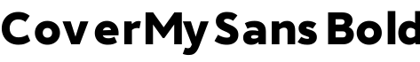 CoverMySans Bold字体预览图