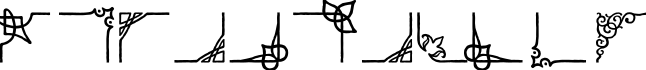 AdornFrames字体预览图