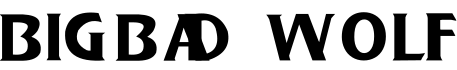 Big Bad Wolf字体预览