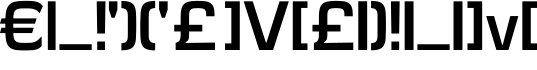 Elite Medium字体预览