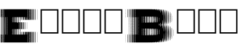 ExtraBlur字体预览