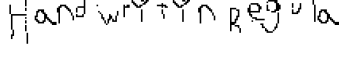 Handwritin Regular字体预览图