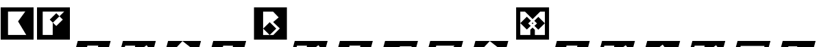 KFirstBricksMirored字体预览图