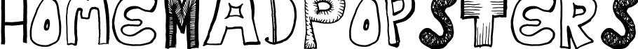Home Mad Popsters字体预览图