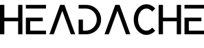 Headache字体预览图