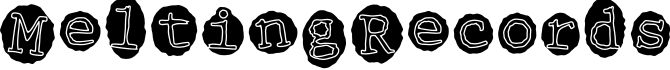 MeltingRecords字体预览图