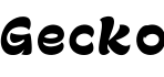 Gecko预览字体图片