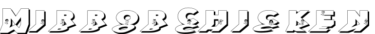 MirrorChicken字体预览图