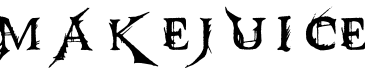 Make Juice字体预览图