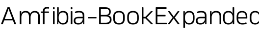 Amfibia-BookExpanded字体预览