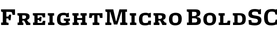FreightMicro BoldSC字体预览