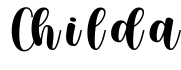 Childa字体预览图