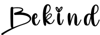 Bekind字体预览