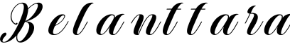 Belanttara字体预览