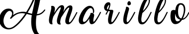 Amarillo字体预览