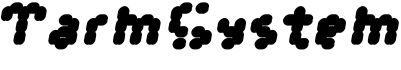 TarmSystem字体预览图