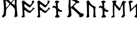 Moon Runes字体预览图