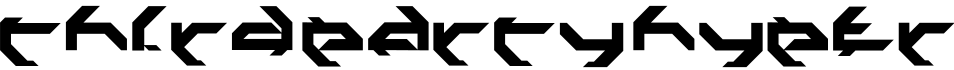 Third party hyper字体预览