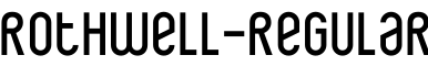 Rothwell-Regular预览字体图片