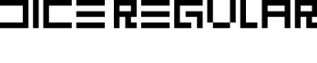 DICE Regular字体预览图